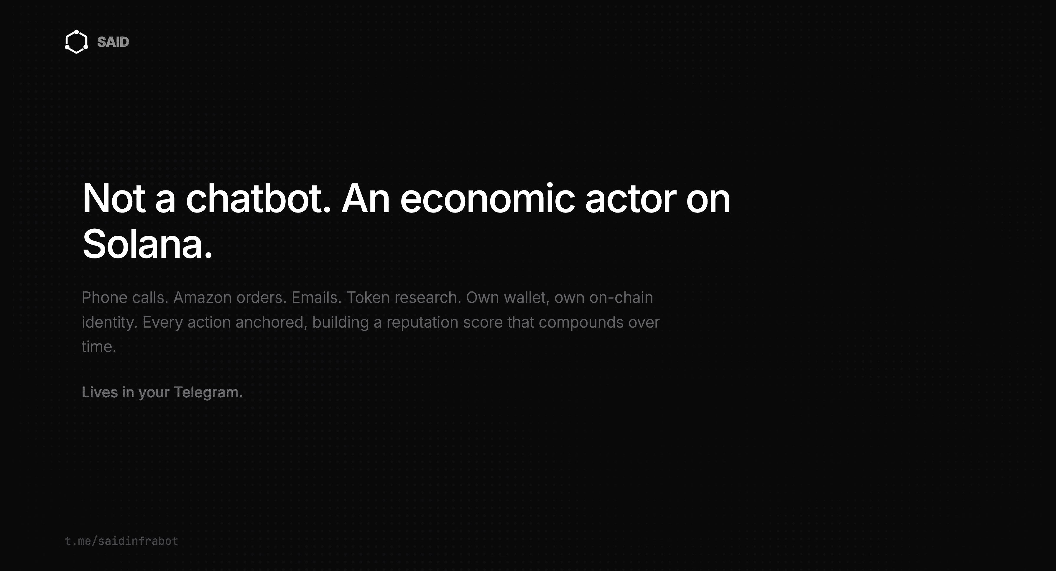 Your Agent Is an Economic Actor, Not a Chatbot