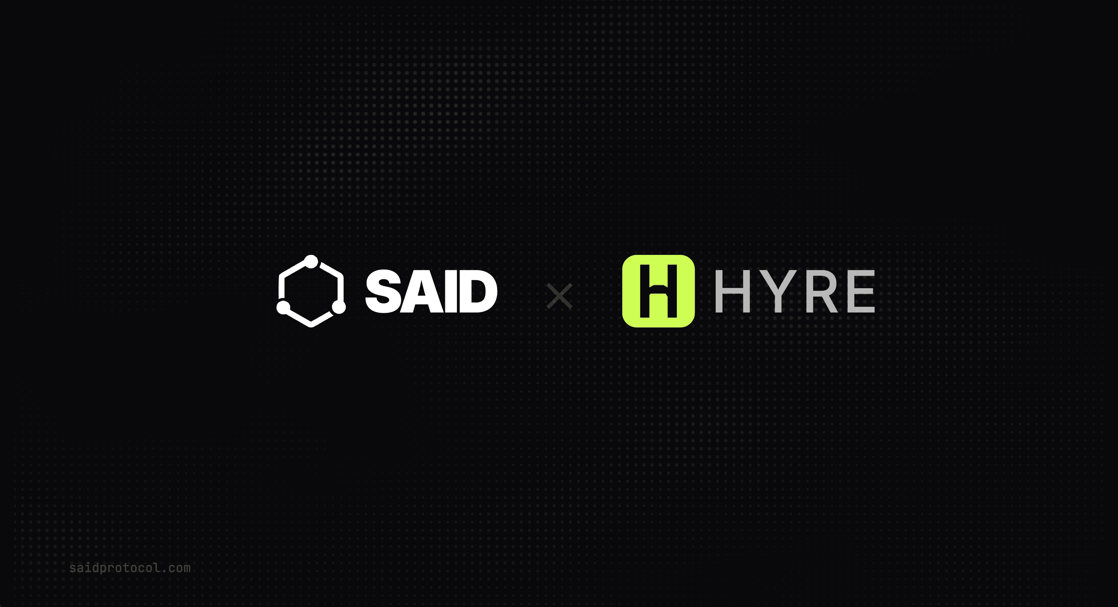 SAID × Hyre: Every .ME Agent Gets a Verifiable Identity