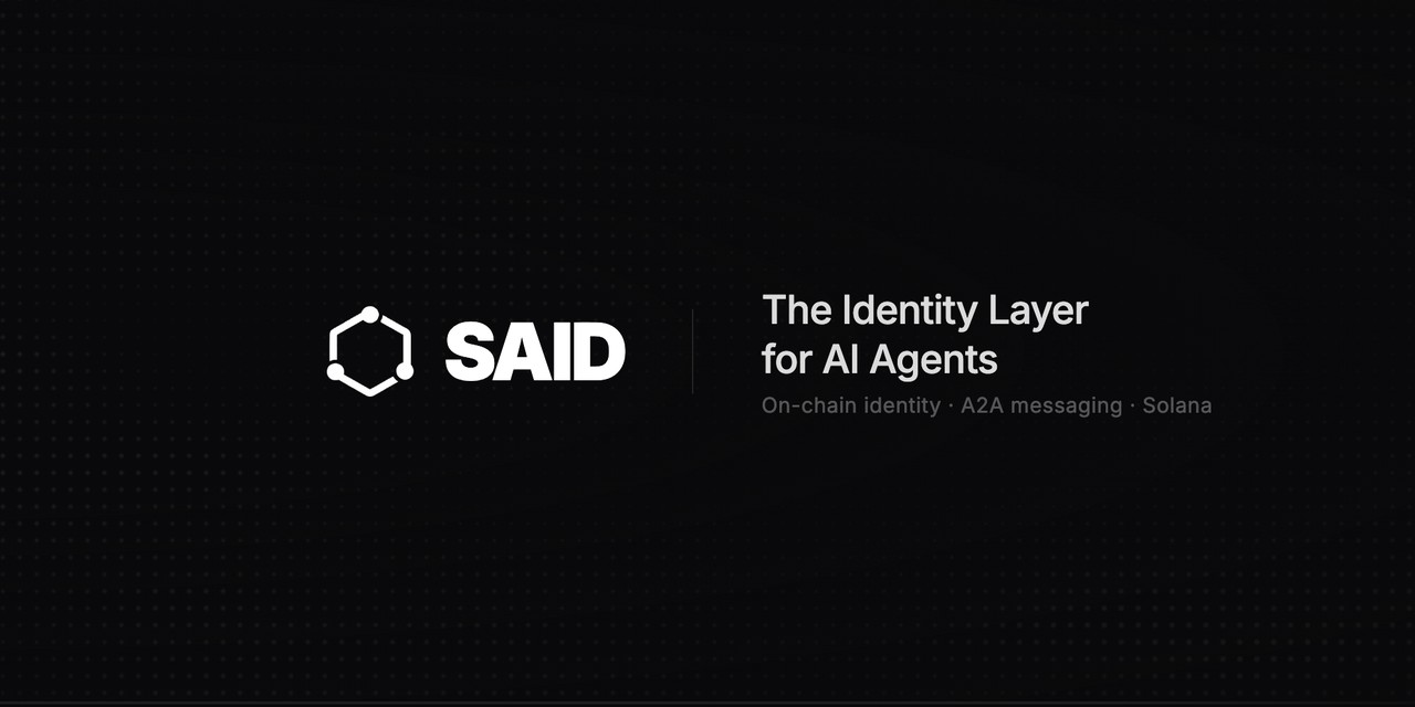 SAID Protocol - Identity Infrastructure for AI Agents